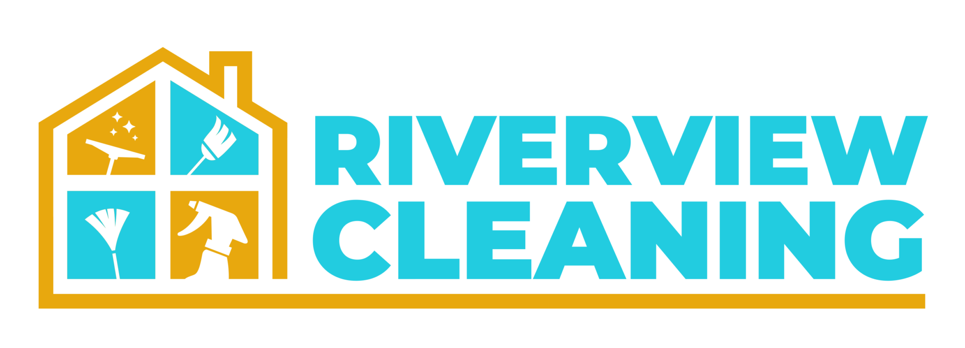 Riverview Cleaning offers professional maid service and home cleaning near Phoenix. Our logo reflects our expertise as top-rated house cleaners in the area.